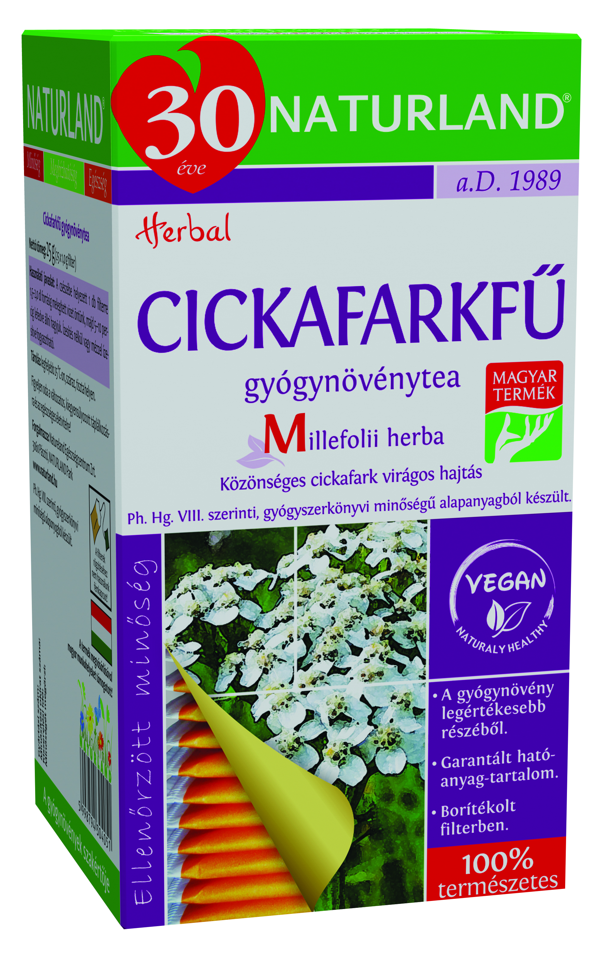 NL Cickafarkfű tea filteres 25x1g